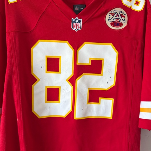 NFL Red and White Men's Jersey - Picture 2 of 5